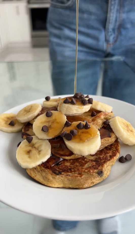 Vanilla Vibes Banana Pancakes (Flourless)